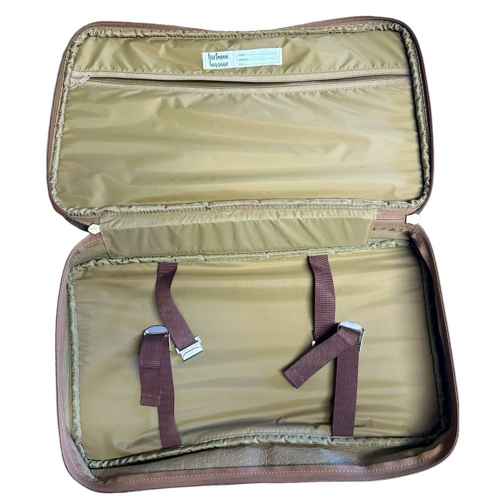 HARTMANN Luggage • Tweed • Carry-On • Vintage • Comes With Locks & Keys - Picture 7 of 10